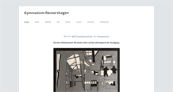 Desktop Screenshot of gymnasium-reutershagen.de